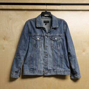 Luck Brand Medium Wash Women's Denim Jacket Sz XL